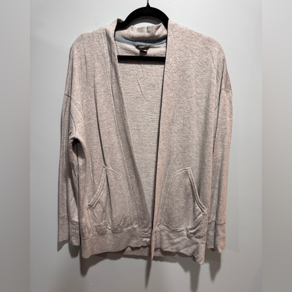 Eddie Bauer Light Gray Women's Cardigan